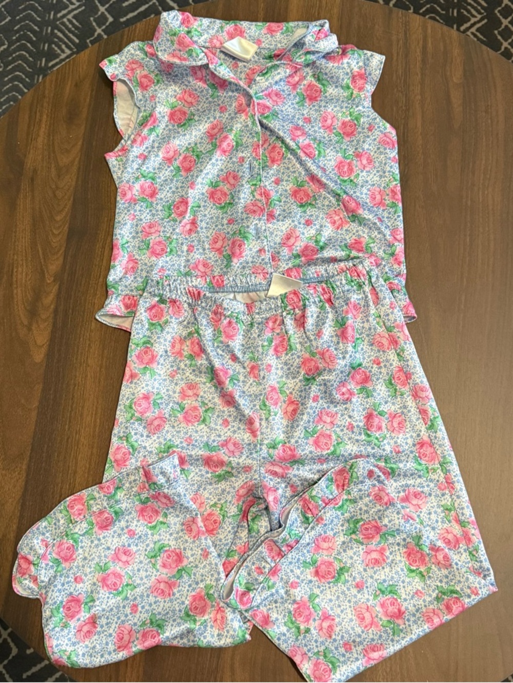 Girls vintage pajama set